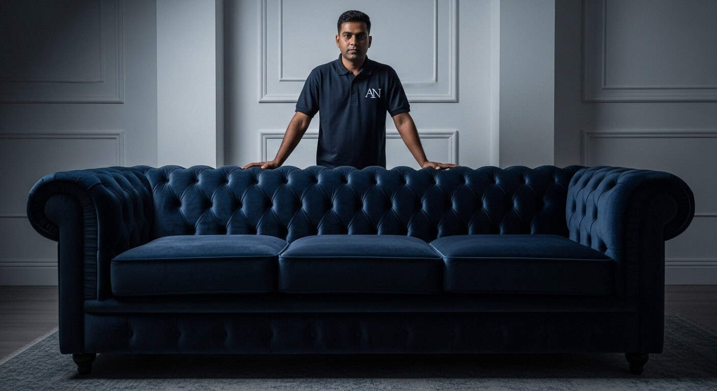 Velvet Sofa Reupholstery